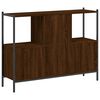 vidaXL Bibliothèque chêne marron 102x28x77,5 cm bois d'ingénierie