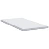 vidaXL Surmatelas Blanc 90 x 190 cm Tissu Jacquard