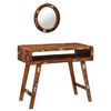 vidaXL Table de Toilette Marron 90 x 76 x 45 cm Bois récupéré massif