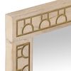 vidaXL Miroir de bain 50x70x2,5 cm bois de manguier massif et verre