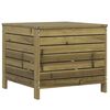 vidaXL Salon de jardin 7 pcs bois de pin impr&eacute;gn&eacute;