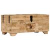 vidaXL Table basse Bois de manguier massif 80x40x35 cm