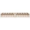 vidaXL Cadre de lit sans matelas 90x190 cm bois de pin massif