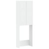 vidaXL Armoire de toilette DELFT Blanc 66 x 25,5 x 190 cm