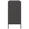 vidaXL Buffet noir 68x39x79 cm acier
