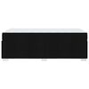 vidaXL Cadre de lit avec matelas Noir 90 x 200 cm tissu