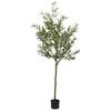 vidaXL Olivier artificiel 700 feuilles 165 cm vert