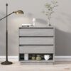 vidaXL Buffet Sonoma gris 70x41x75 cm Bois d'ing&eacute;nierie