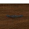 vidaXL Buffet ch&ecirc;ne marron 69,5x34x90 cm bois d'ing&eacute;nierie
