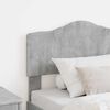 vidaXL T&ecirc;te de lit Gris b&eacute;ton 75 cm Bois d'ing&eacute;nierie
