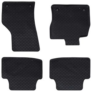 vidaXL Tapis de voiture 4 pi&egrave;ces