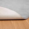 vidaXL Tapis en Fourrure Synth&eacute;tique de Lapin Olite Gris &Oslash; 200 cm