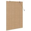 vidaXL Store enrouleur avec des rideaux Nature 110 x 160 cm Bambou