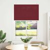 vidaXL Store pliss&eacute; rouge bordeaux 85x100 cm largeur du tissu 84,4 cm