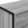 vidaXL Meuble d'appoint Gris Sonoma 96,5 x 30 x 75 cm