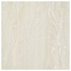 vidaXL Planches de sol 55 pcs Cr&egrave;me 5,11 m&sup2; PVC