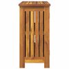 vidaXL Armoire de jardin Naturel 75 x 35 x 70cm Bois d'Acacia Massif