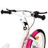 vidaXL V&eacute;lo pour enfants 24 pouces Rose et blanc