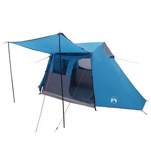 vidaXL Tente tunnel Bleu 475 x 220 x 192 cm