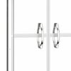 vidaXL Porte de douche ESG transparent 81x190 cm