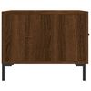 vidaXL Table basse Ch&ecirc;ne marron 50x50x40 cm Bois d'ing&eacute;nierie