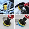 vidaXL Set de brosses pour voiture Multicolore polyrotin