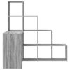 vidaXL Bureau d'angle Gris Sonoma 101,5 x 149,5 x 149,5 cm