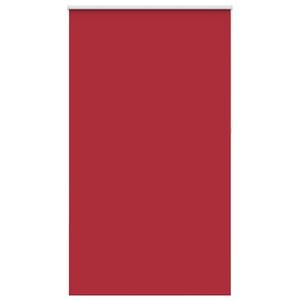 vidaXL Store enrouleur occultant rouge largeur du tissu 121,6 cm