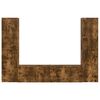 vidaXL Ensemble meuble TV 6 pcs Ch&ecirc;ne fum&eacute; Bois d'ing&eacute;nierie