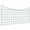 vidaXL Ensemble de cl&ocirc;ture de jardin 5 pcs Vert 100 x 50 cm Acier