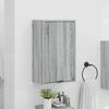 vidaXL Cabinet de salle de bain Gris Sonoma 39 x 23,5 x 65 cm