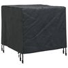vidaXL Housse pour meubles Uni Noir 74 x 74 x 60 cm Tissu Oxford 600D