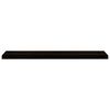 vidaXL Marches d'escalier 12 pcs marron fonc&eacute; 120x25x2 cm ch&ecirc;ne massif