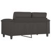 vidaXL Canap&eacute; &agrave; 2 places Gris 120 cm Similicuir