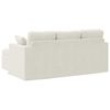 vidaXL Canap&eacute; Cr&egrave;me 198 x 134 x 80 cm Velours