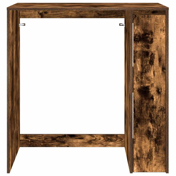 vidaXL Armoire pour machine &agrave; laver Ch&ecirc;ne fum&eacute; 87 x 60 x 89 cm