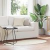 vidaXL Tapis de surface HUARTE Cr&egrave;me 80 x 150 cm Polyester