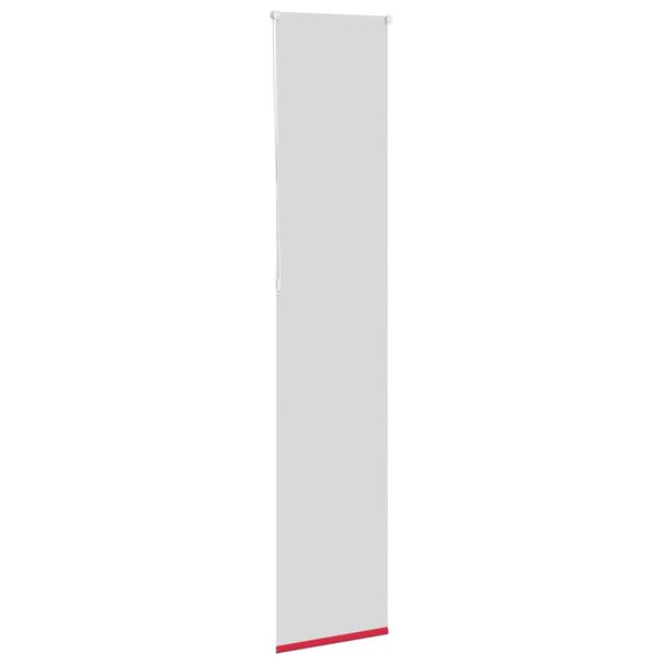 vidaXL Store enrouleur occultant rouge largeur du tissu 35,7 cm