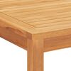 vidaXL Ensemble &agrave; manger de jardin 7 pcs Bois de teck solide