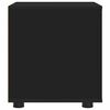 vidaXL Cabinet de salle de bain Noir 40,5 x 40 x 44 cm