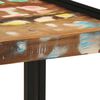 vidaXL Table basse Multicolore 40 x 40 x 38 cm Bois Recycl&eacute; Solide