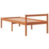vidaXL Lit pour personne &acirc;g&eacute;e sans matelas 90x190 cm bois pin massif