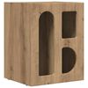 vidaXL Table de chevet ELST Ch&ecirc;ne artisanal 40 x 35 x 50 cm