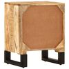 vidaXL Table de chevet 40x30x50 cm Bois de manguier massif