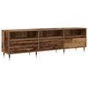 vidaXL Meuble TV 150 x 30 x 45 cm Bois Ancien Bois d'ing&eacute;nierie