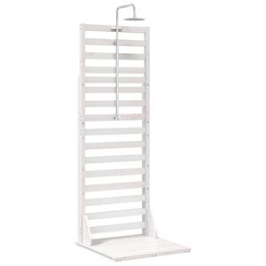 vidaXL Douche d'ext&eacute;rieur 225 cm Blanc