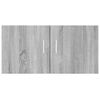 vidaXL Armoire murale Sonoma gris 80x39x40 cm Bois d'ing&eacute;nierie