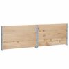 vidaXL Jardini&egrave;re 100x100 cm bois de pin massif