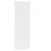 vidaXL Store de Fen&ecirc;tre avec des rideaux Blanc Aluminium