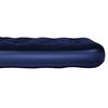 Bestway Lit gonflable floqu&eacute; avec pompe &agrave; pied int&eacute;gr&eacute;e 203x152x28 cm
